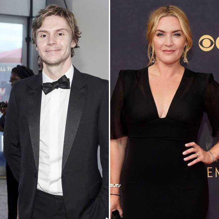 Evan Peters Thanks Kate Winslet While Accepting His 1st Emmy Emmys 2021