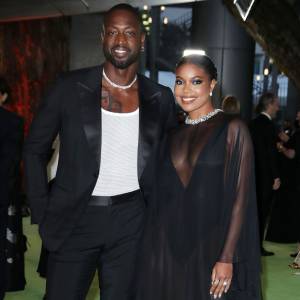 Gabrielle Union Gives Dwyane Wade Heads Up When His Pants Are Too Revealing