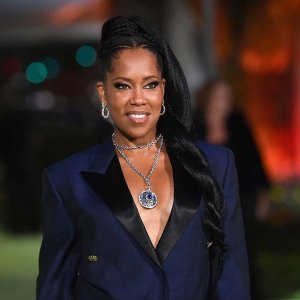 How Get Regina Kings Flawless Red Carpet Glow Details