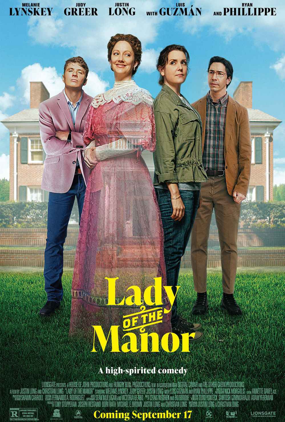 How Judy Greer, Justin Long Came Up With Her ‘Lady of the Manor’ Accent