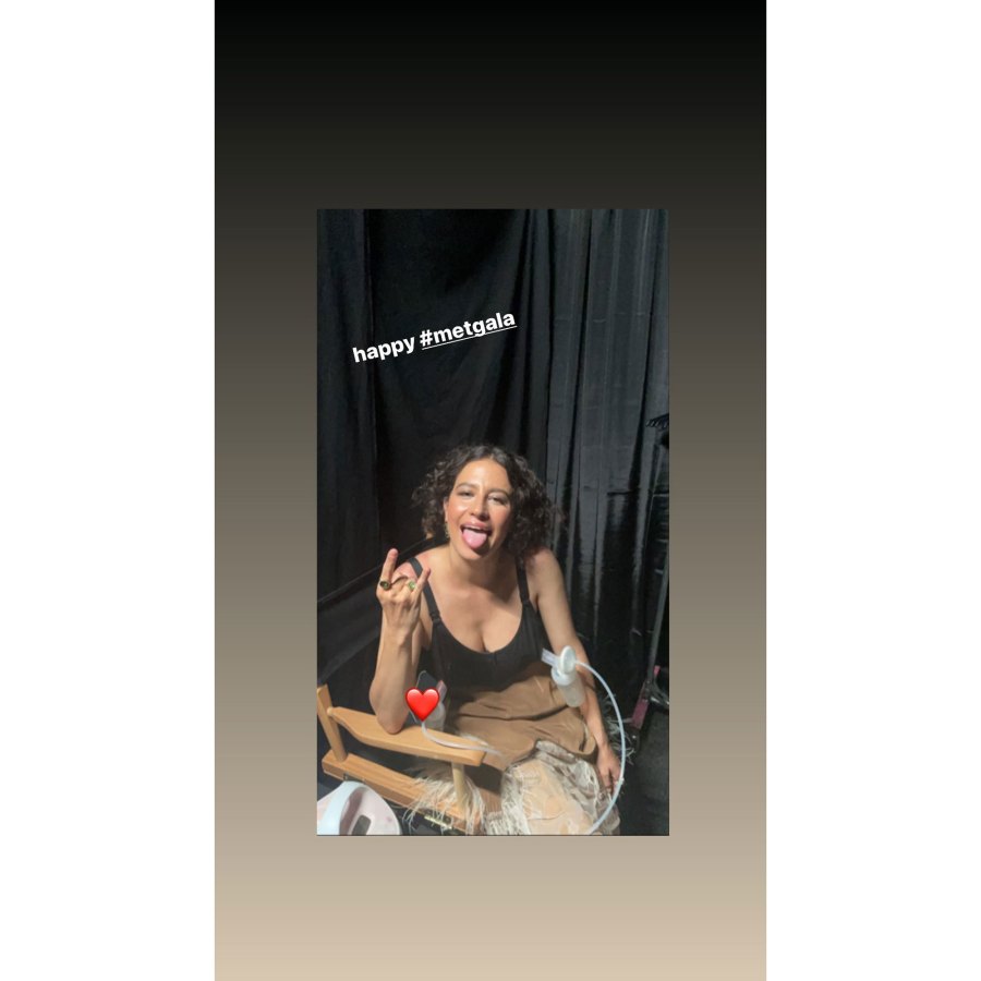 Ilana Glazer Instagram Pumping Inside the 2021 Met Gala Best Selfies and Snaps