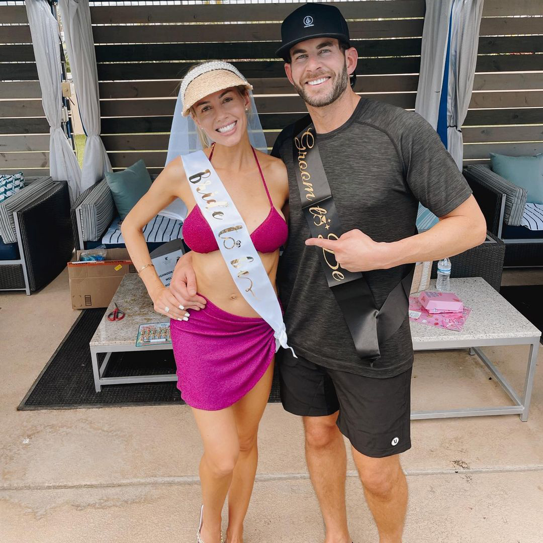 Heather Rae Young Tarek El Moussa S Joint Bachelor Bash Pics