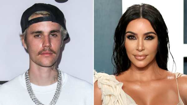 LOL! Justin Bieber Seemingly Wears Kim Kardashian’s Skims Lingerie in Billboard Mishap