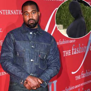 Kanye West Supports Estranged Wife Kim Kardashian Met Gala 2021 Look