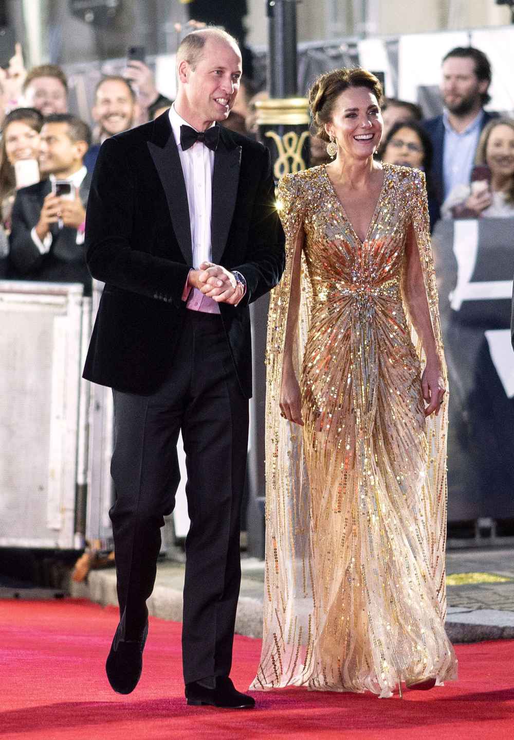 Kate Middleton’s Dress Honors Princess Diana’s 1985 ‘Bond’ Look