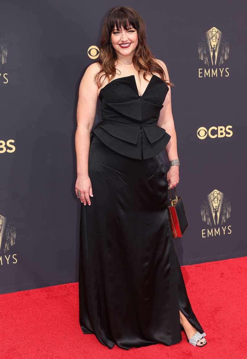 Kathryn Burns 73rd Primetime Emmy Awards Red Carpet Arrival 2021 Emmys