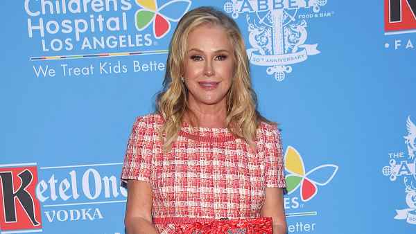 Kathy Hilton Left Her Dinner Wearing a Literal Tablecloth — and Fans Have Questions