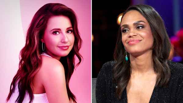 Katie Thurston Reacts to Michelle Young’s Glam ‘Bachelorette’ Promo: ‘I Wore a Rubber Purple Skirt Backwards’