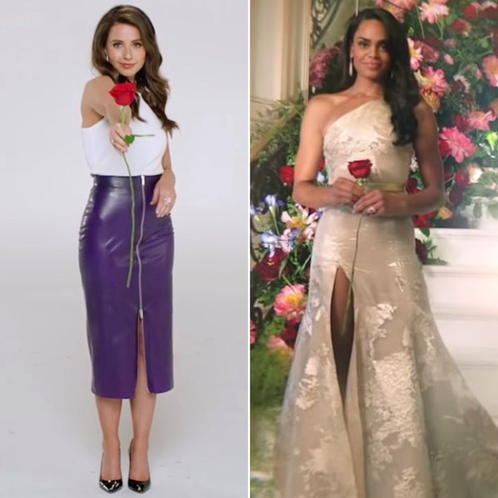 Katie Thurston Reacts to Michelle Young’s Glam ‘Bachelorette’ Promo: ‘I Wore a Rubber Purple Skirt Backwards’