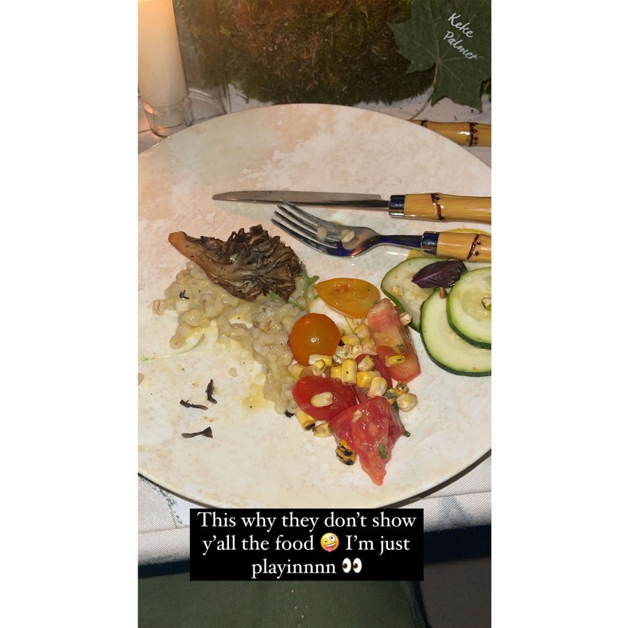 Keke Palmer Instagram Food Inside the 2021 Met Gala Best Selfies and Snaps