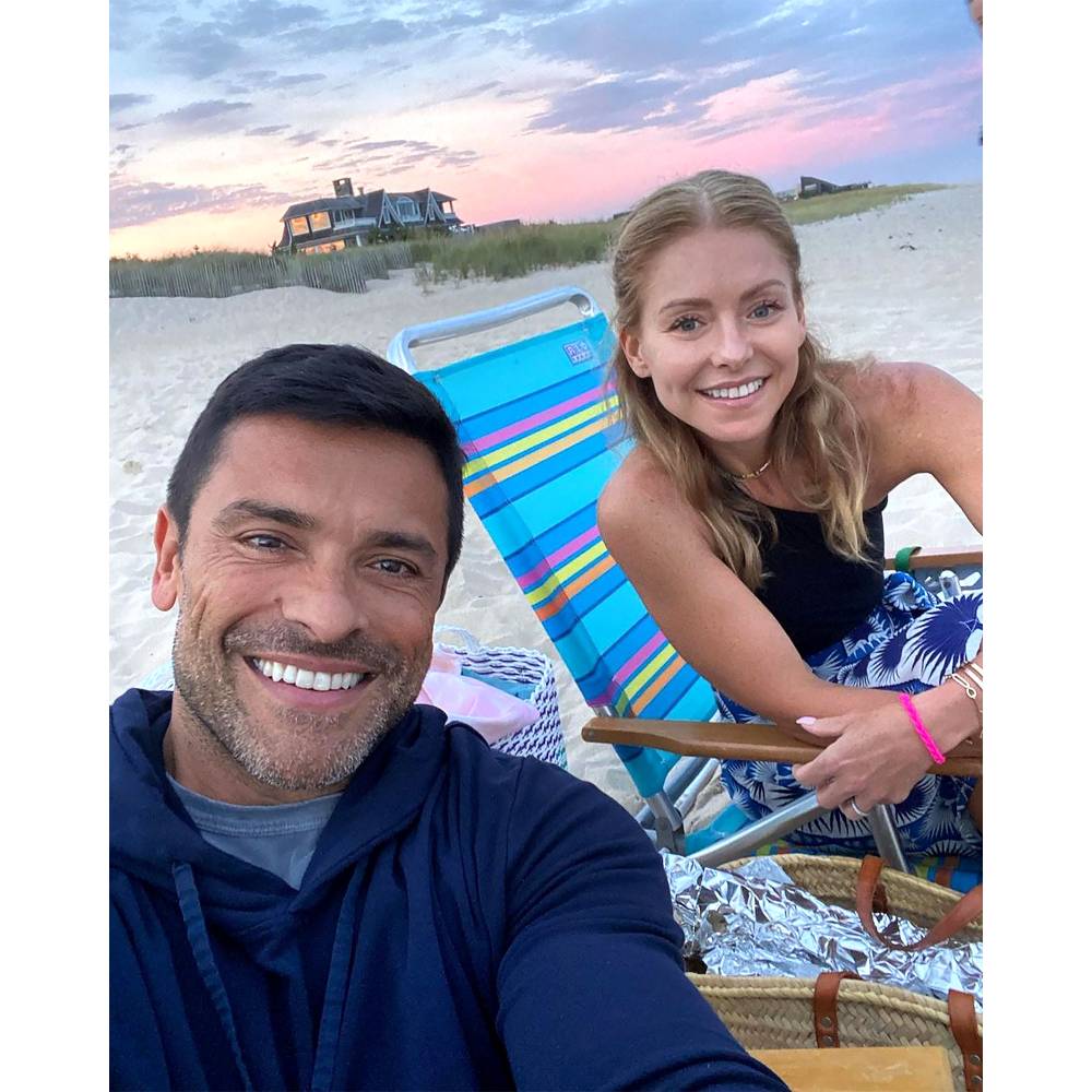 Kelly Ripa Claps Back at Fan's Accusation Over "Fresh-Faced" Beach Photo