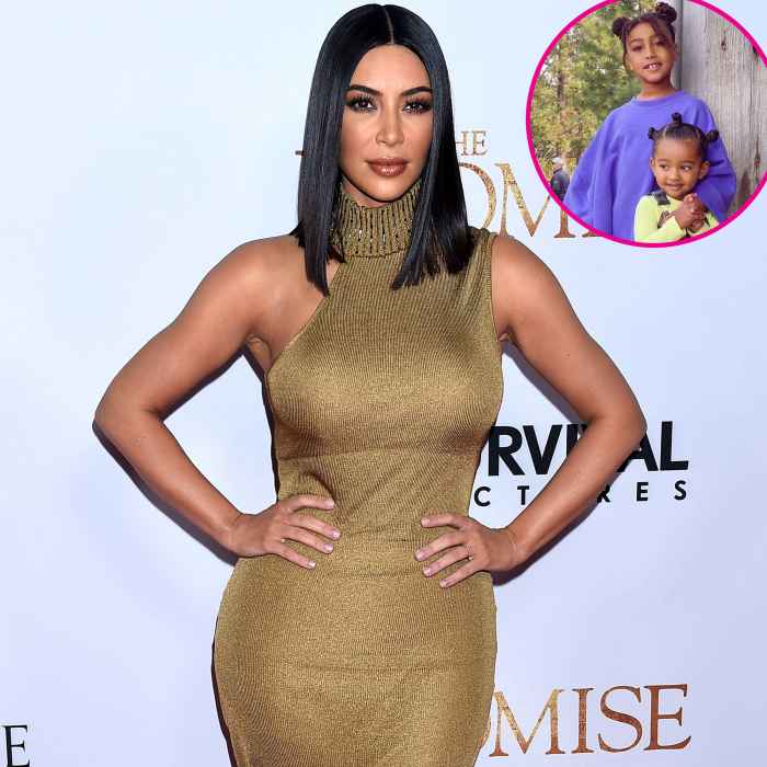 Kim Kardashian Asks Daughters to ‘Please Be Easy on’ Her as Teenagers