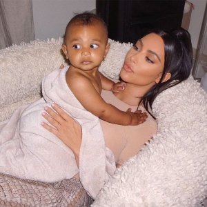 Kim Kardashian Corrects Ellen DeGeneres for Assuming Son Psalm Gold Chain Is Fake Feature