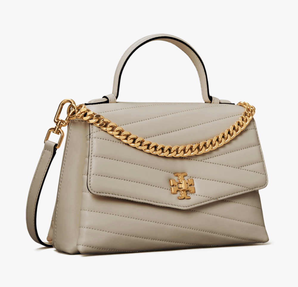 Kira Chevron Top-Handle Satchel