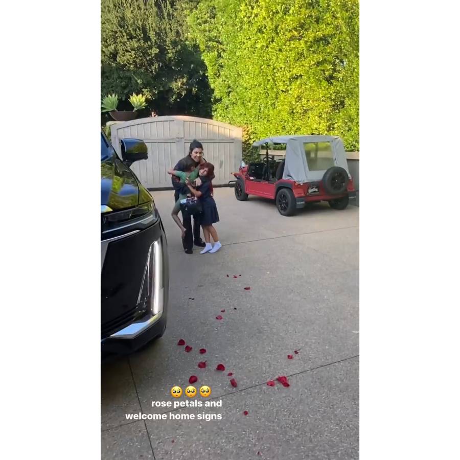 Kourtney Kardashian’s Kids Surprise Her Following Her European Getaway With Travis Barker