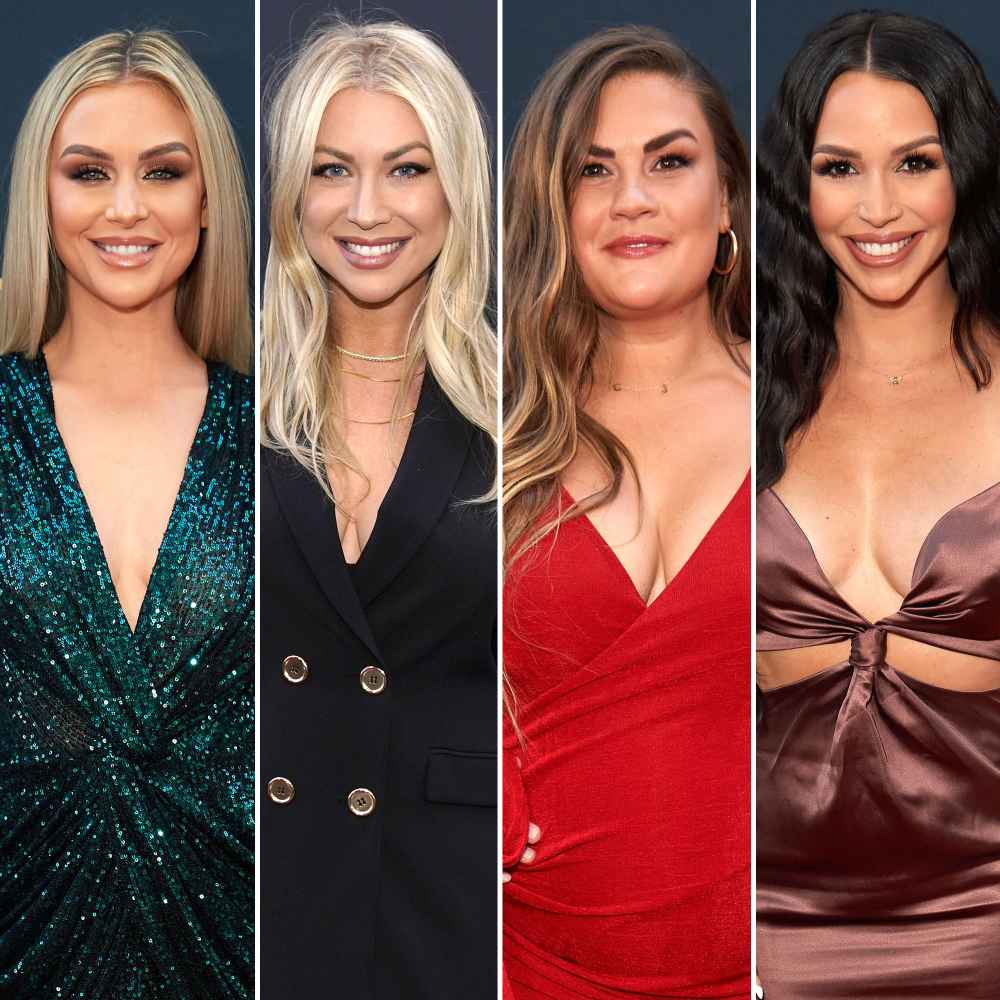 Lala Kent Stassi Schroeder Brittany Cartwright and Scheana Shay Reunite With 4 Babies for 1st Time