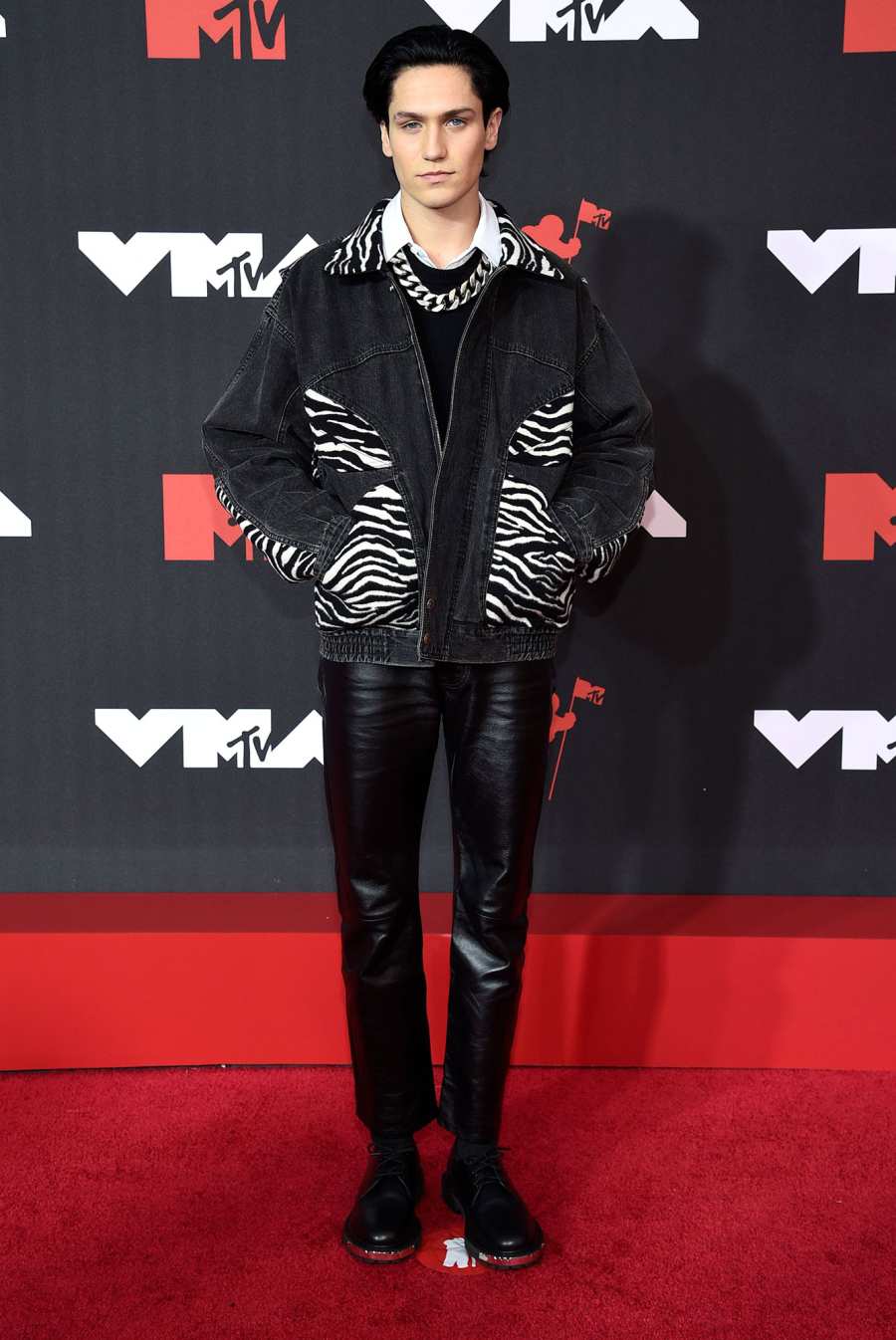 Lil Huddy Red Carpet MTV 2021 VMAs Hottest Hunks