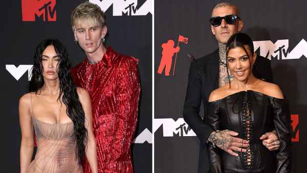 VMAs 2021 MGK and Megan Fox Double Date With Kourtney and Travis After Dramatic VMAs