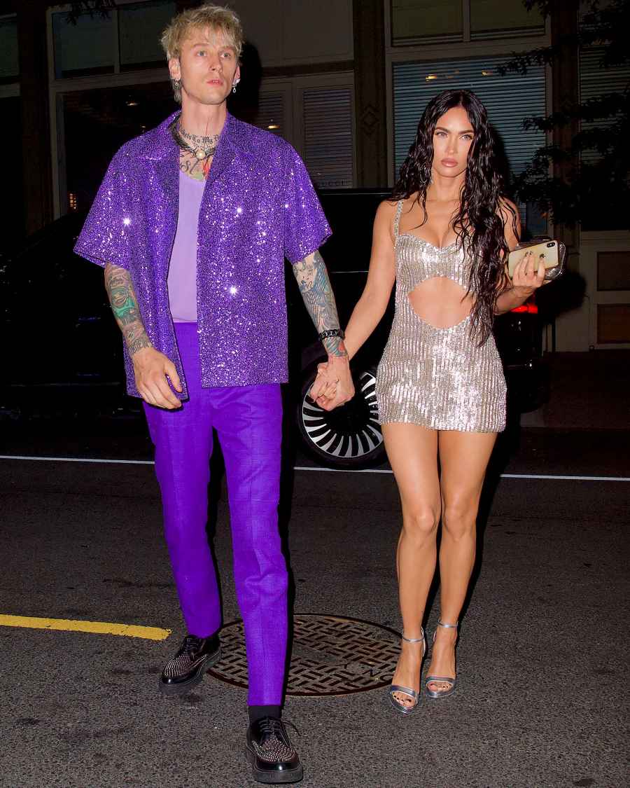 VMAs 2021 MGK and Megan Fox Double Date With Kourtney and Travis After Dramatic VMAs