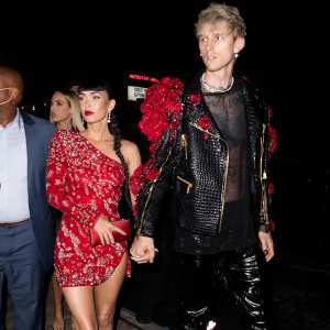Machine Gun Kelly Matches Megan Fox Met Gala After Party Met Gala 2021