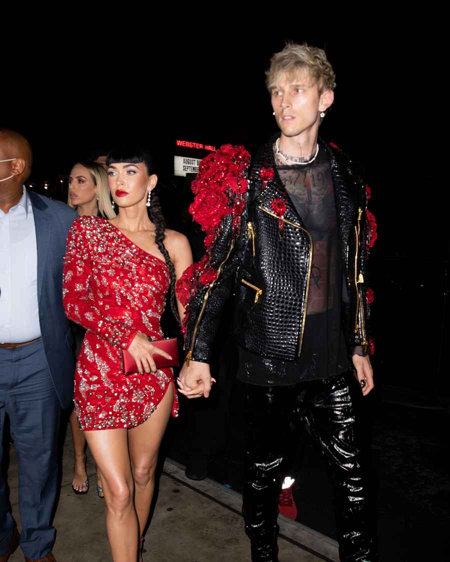 Machine Gun Kelly Matches Megan Fox Met Gala After Party Met Gala 2021