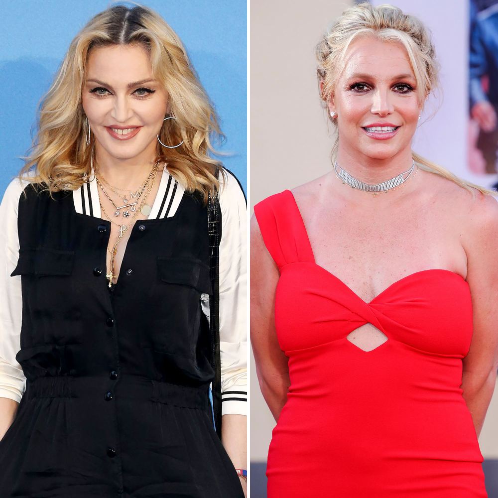Madonna 'Can&rsquo;t Wait to Spend Time' With Britney Spears After Her Engagement