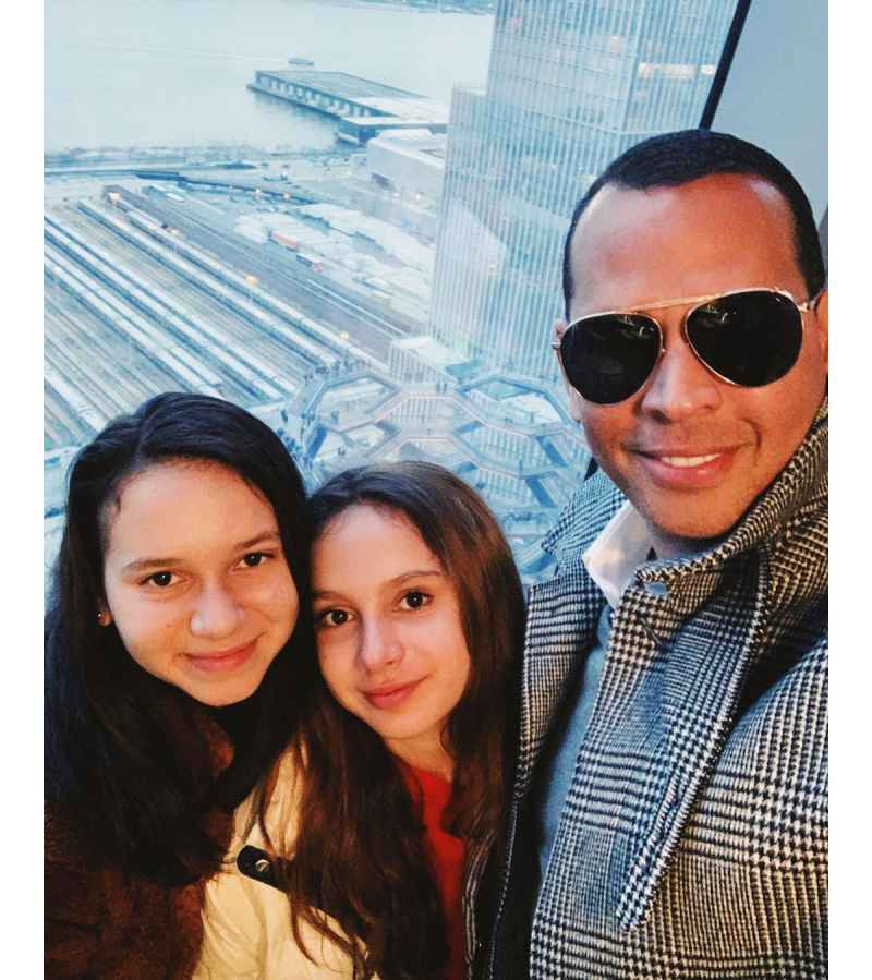 May 2019 Alex Rodriguez Best Moments With His Daughters Natasha and Ella