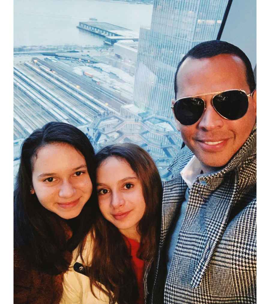 May 2019 Alex Rodriguez Best Moments With His Daughters Natasha and Ella