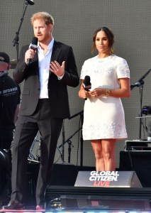 Prince Harry and Meghan Markle encouraged vaccines at Global Citizen