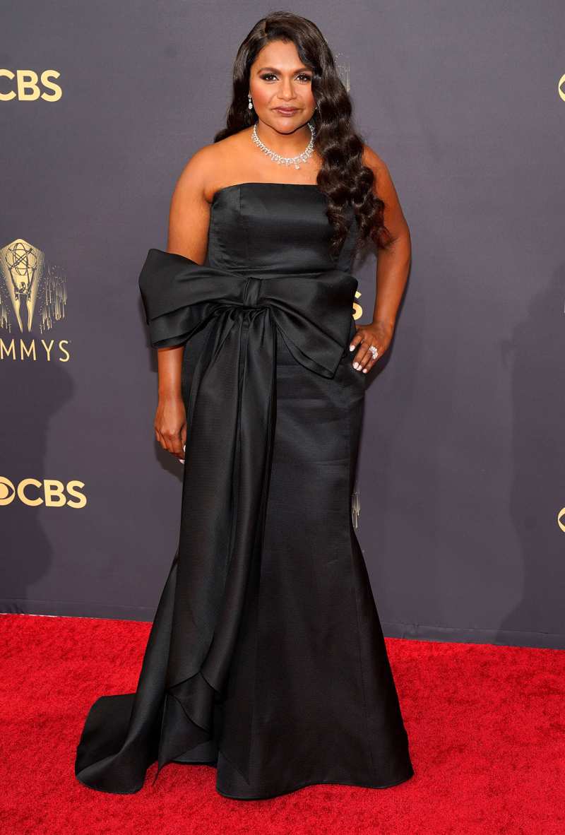 Mindy Kaling 73rd Primetime Emmy Awards Red Carpet Arrival 2021 Emmys