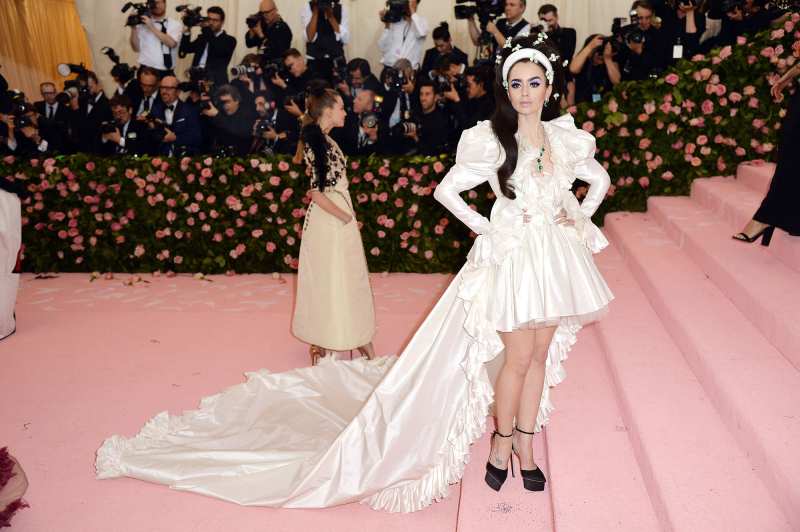 Most Outrageous Hair Makeup Met Gala Lily Collins 2019