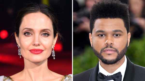 Moving On Angelina Jolie Spotted Out Dinner With The Weeknd Again