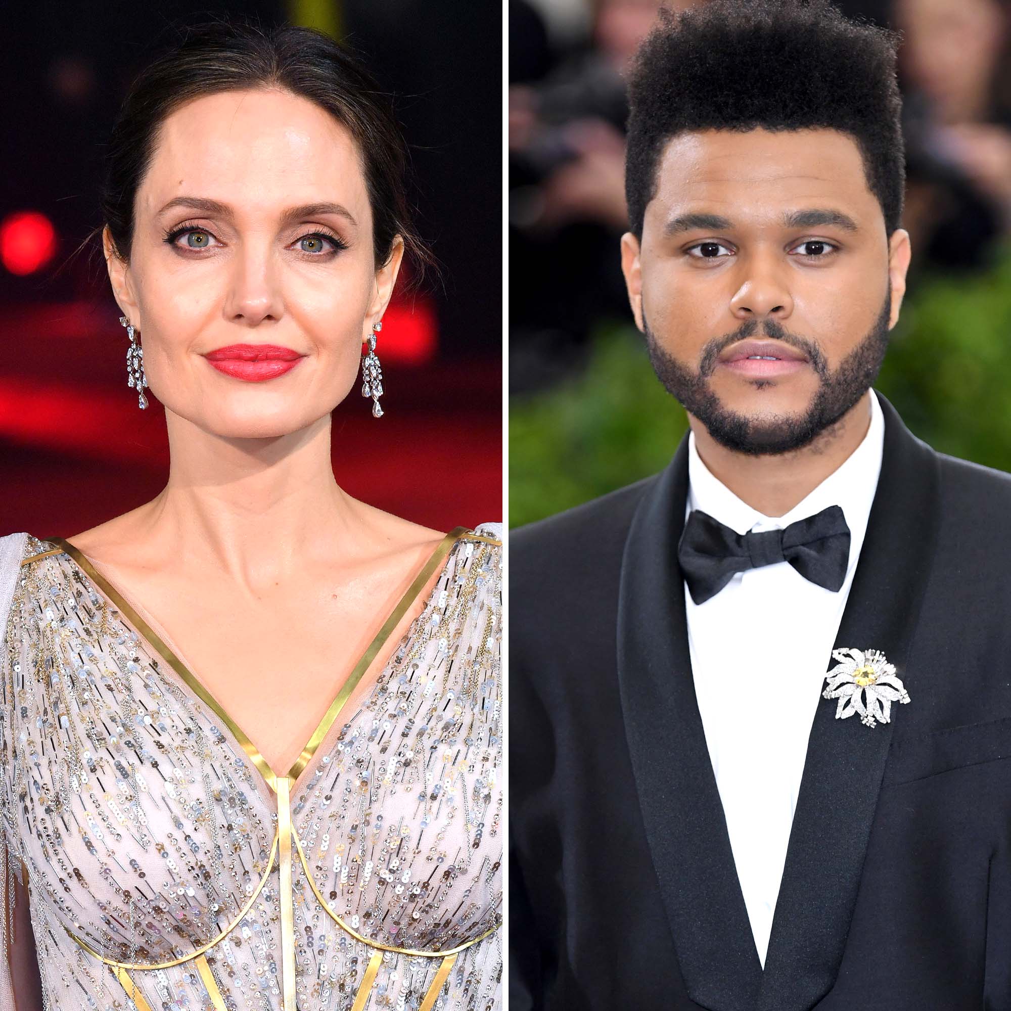 Angelina Jolie Spotted With The Weeknd in Los Angeles