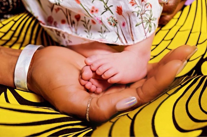 Naomi Campbell habla sobre la hija de 4 meses 'Dream' por primera vez que tengo mucha suerte