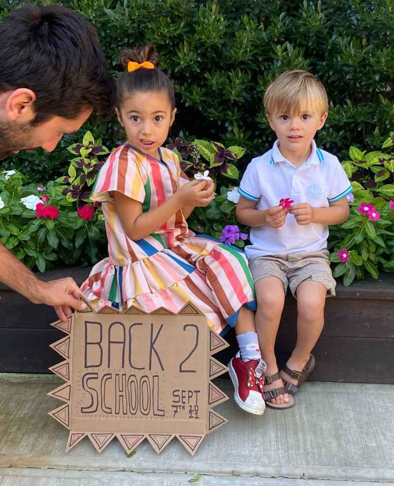Celebs Share Their Kids' 2021 Back to School Pics Nev Schulman