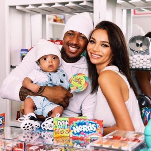 Nick Cannon Takes Adorable Family Photos With Alyssa Scott and Son Zen