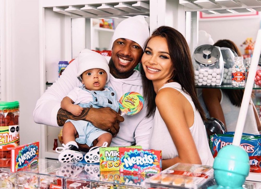 Nick Cannon Takes Adorable Family Photos With Alyssa Scott and Son Zen