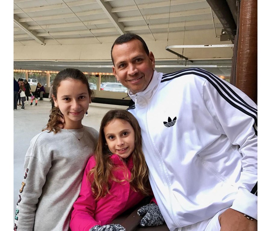 November 2016 Alex Rodriguez Best Moments With His Daughters Natasha and Ella