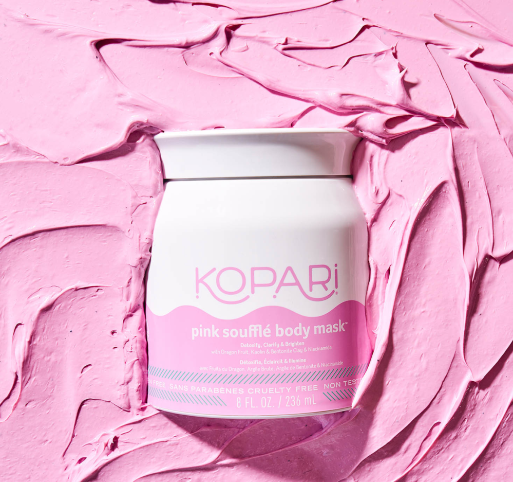 Pink Soufflé Body Mask With Niacinamide, Kaolin Clay, Dragon Fruit & Coconut Oil