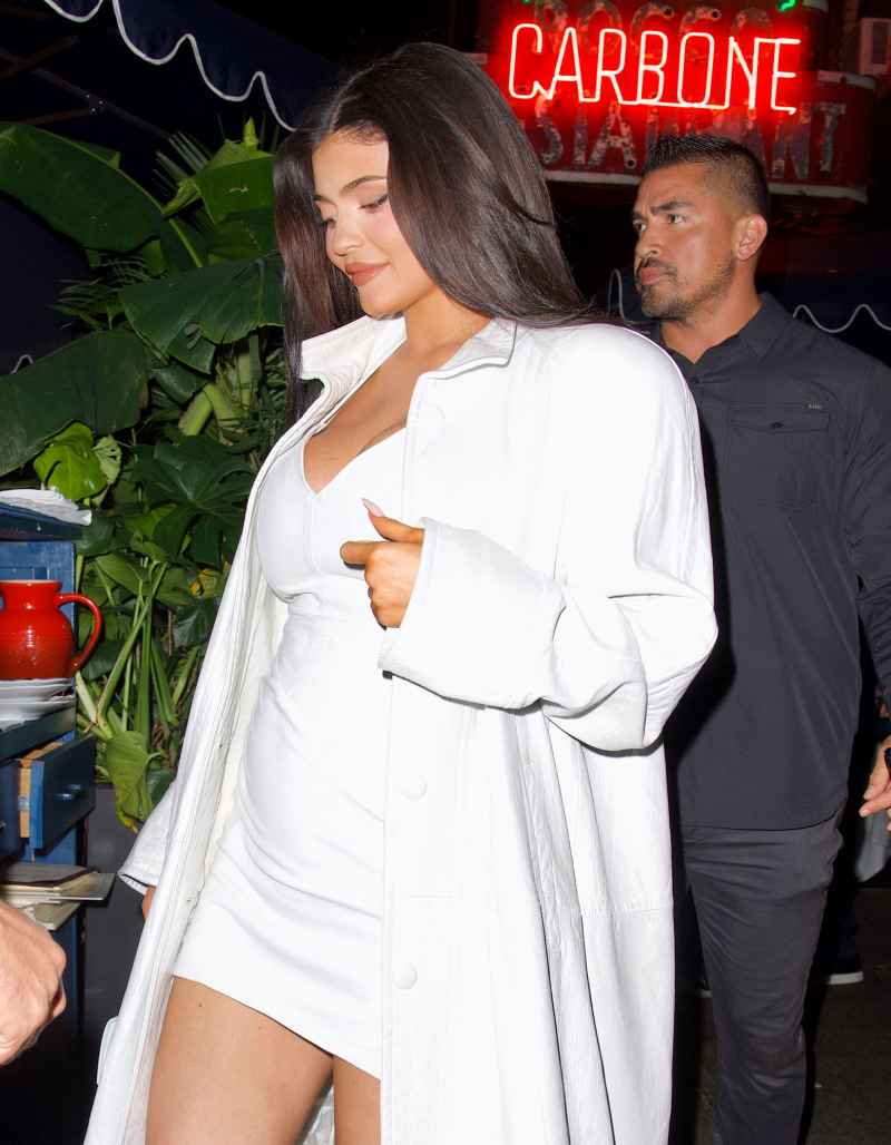 Pregnant Kylie Jenner Steps Out for 1st Time Since Announcement 4