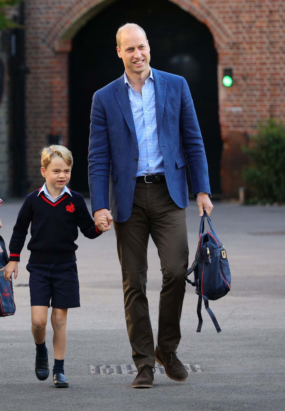 Prince William Jokes Son Prince George Will Be ‘Upset’ After He Holds Python