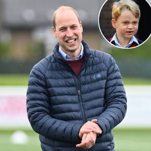 Prince William Jokes Son Prince George Will Be ‘Upset’ After He Holds Python