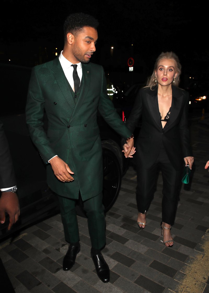 Rege-Jean Page and Girlfriend Emily Brown Make Rare Appearance at 'GQ' Men of the Year in London