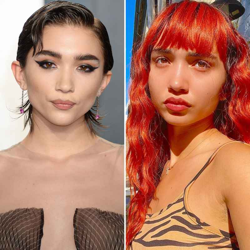 Rowan Blanchard Cherry Red Hair Is Ultimate Fall Color Inspo