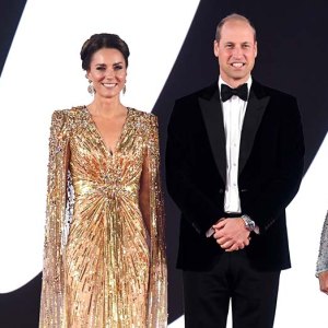 Royal Red Carpet Kate William More Stun No Time Die Premiere