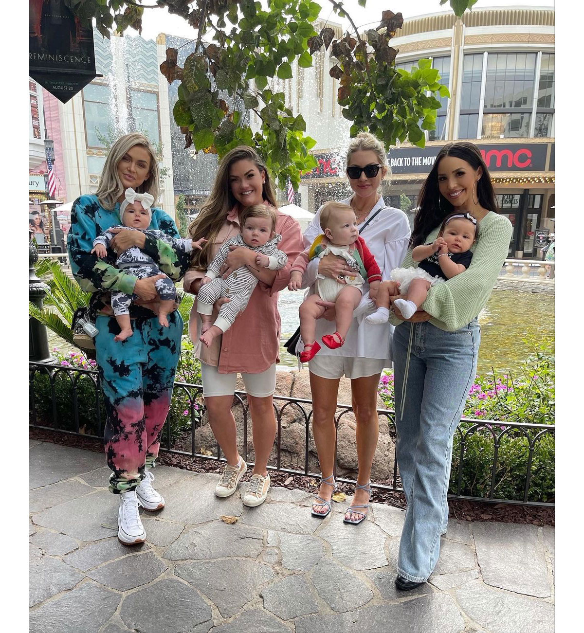 Scheana Shay Instagram 1 Lala Kent Stassi Schroeder Brittany Cartwright and Scheana Shay Reunite With 4 Babies for 1st Time
