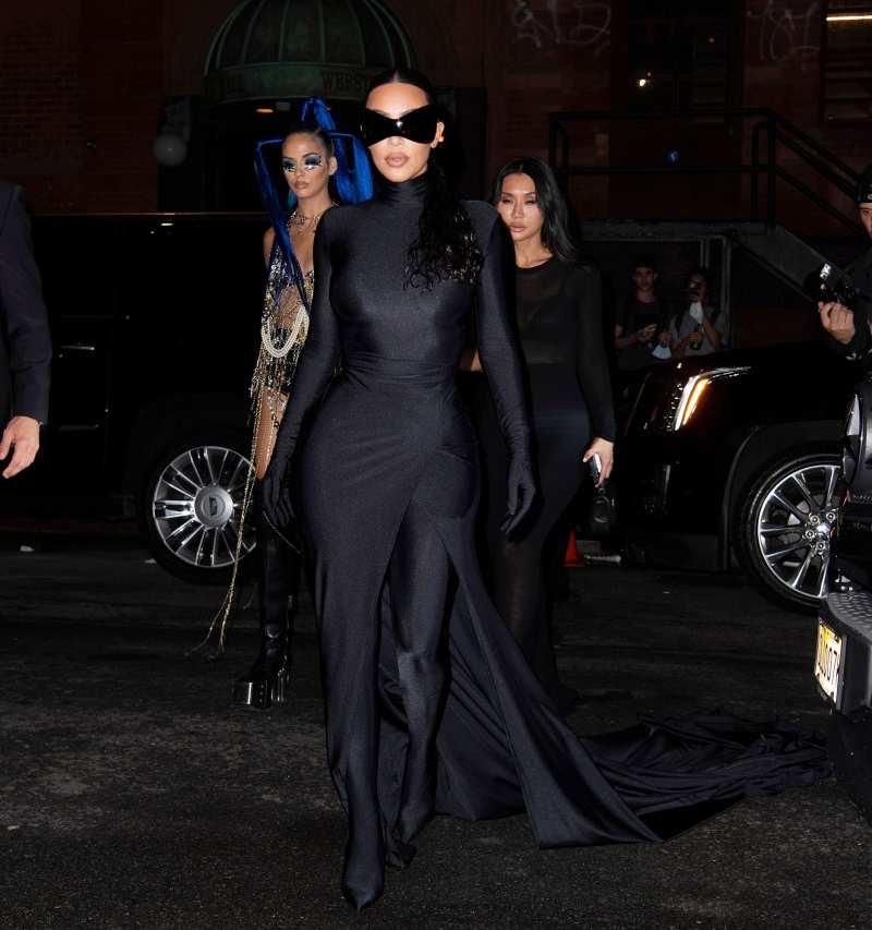 See Fabulous Fashion Stars Wore Met Gala 2021 Afterparties Kim Kardashian
