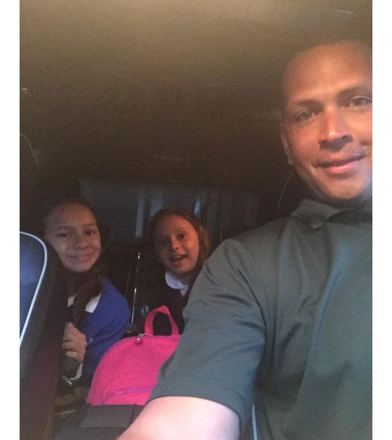 September 2016 Alex Rodriguez Best Moments With His Daughters Natasha and Ella