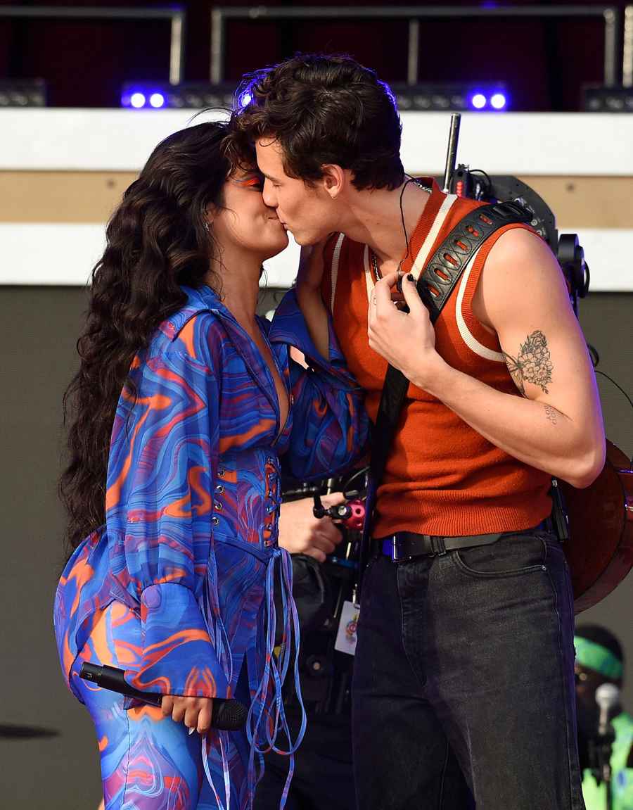 Shawn Mendes and Camila Cabello Get Cozy During Global Citizen Concert