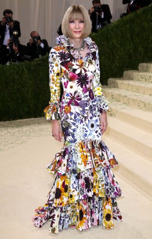 Met Gala 2021: Anna Wintour’s Red Carpet Fashion, Gown
